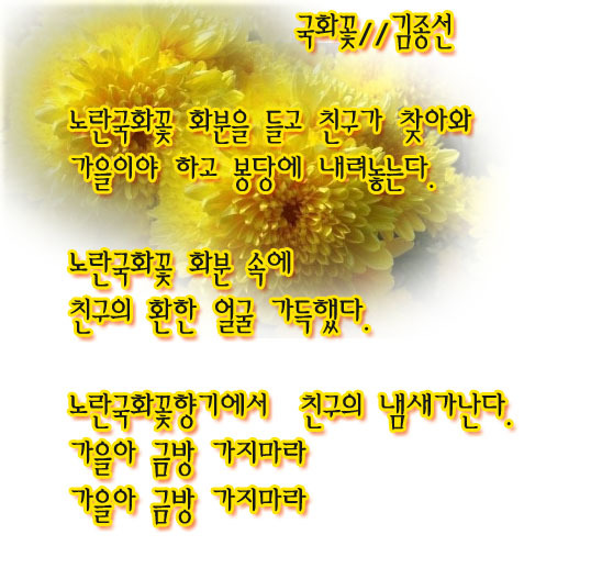 가을 엔 모두모두 행복하셔요