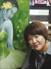 화폭 속에서 춤추는 여자, 김형희 화백